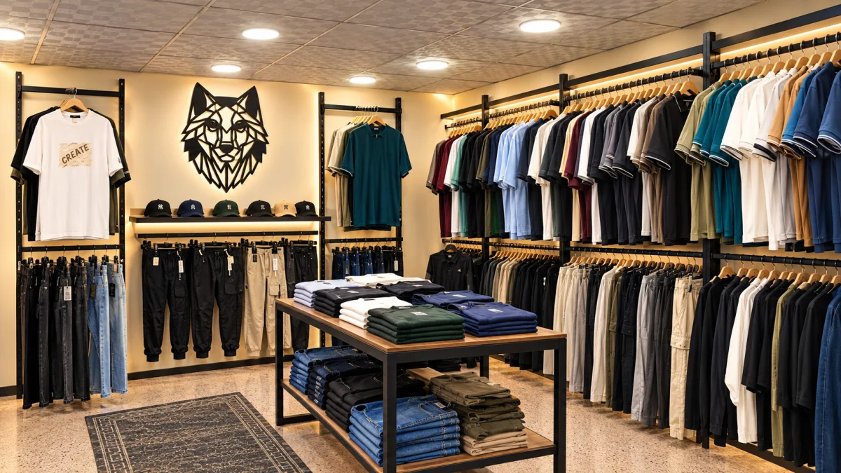 Wolf 🐺 للملابس الشبابي